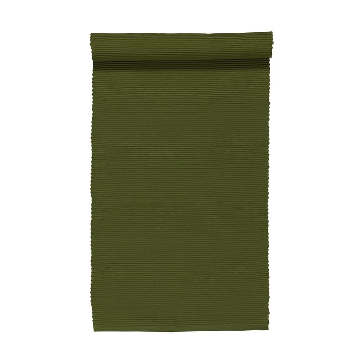 Runner Uni 45x150 cm - Verde oliva scuro - Linum