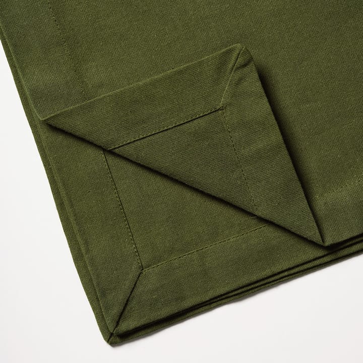 Tovaglioli Robert confezione da 4, Verde oliva scuro Linum