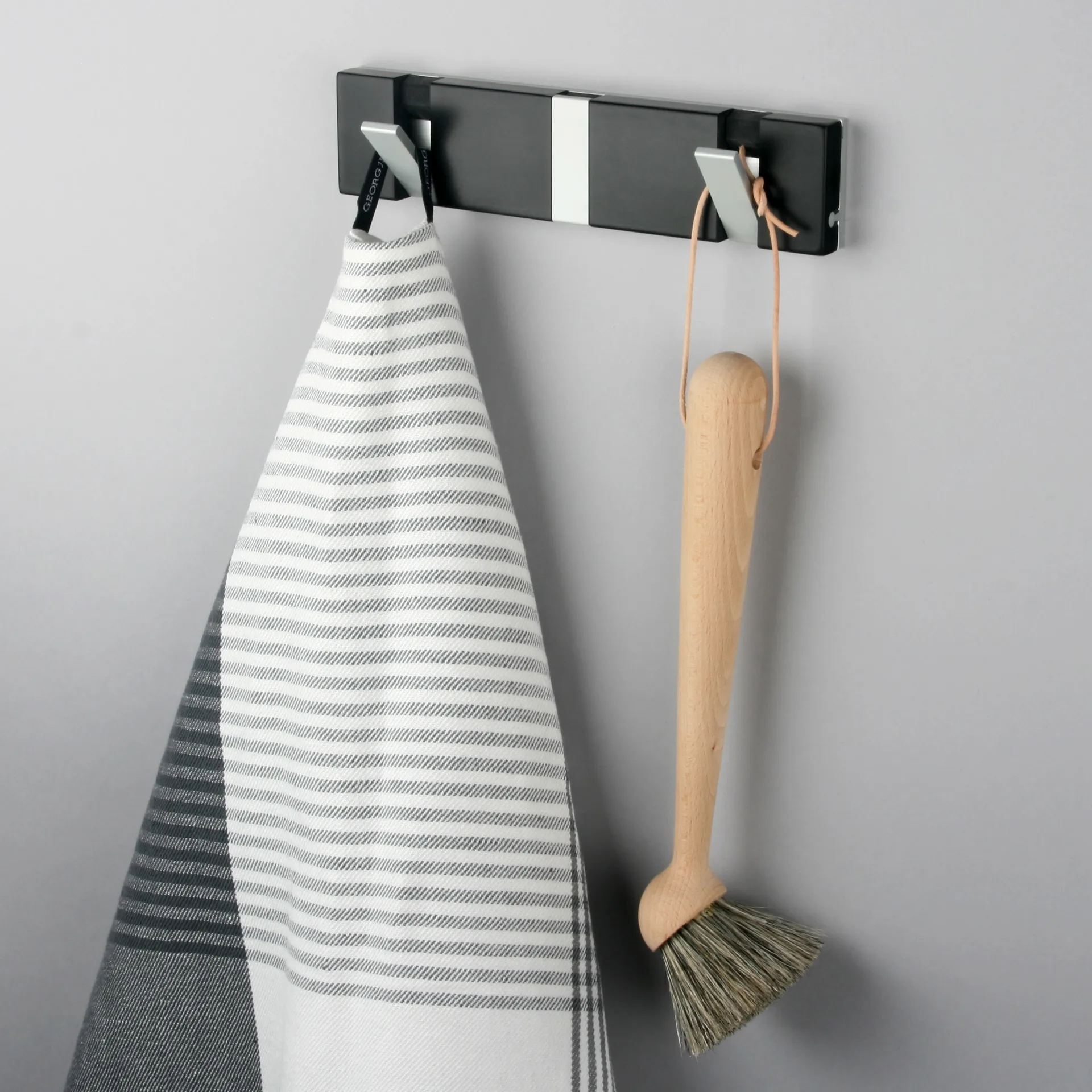 Appendiabiti composito Loca Knax 20 cm, nero LoCa