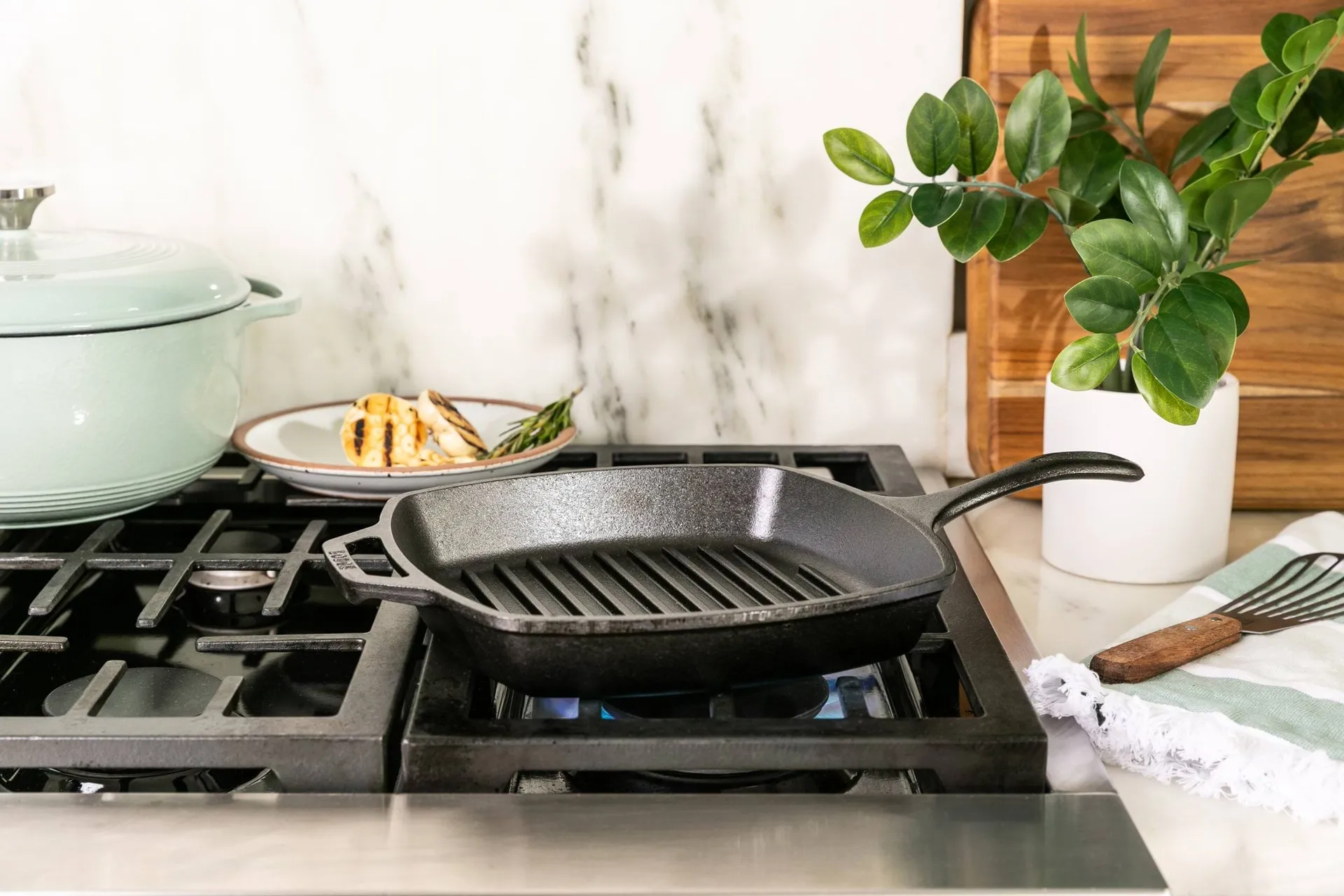 Classic collection padella grillante, Quadrato Lodge