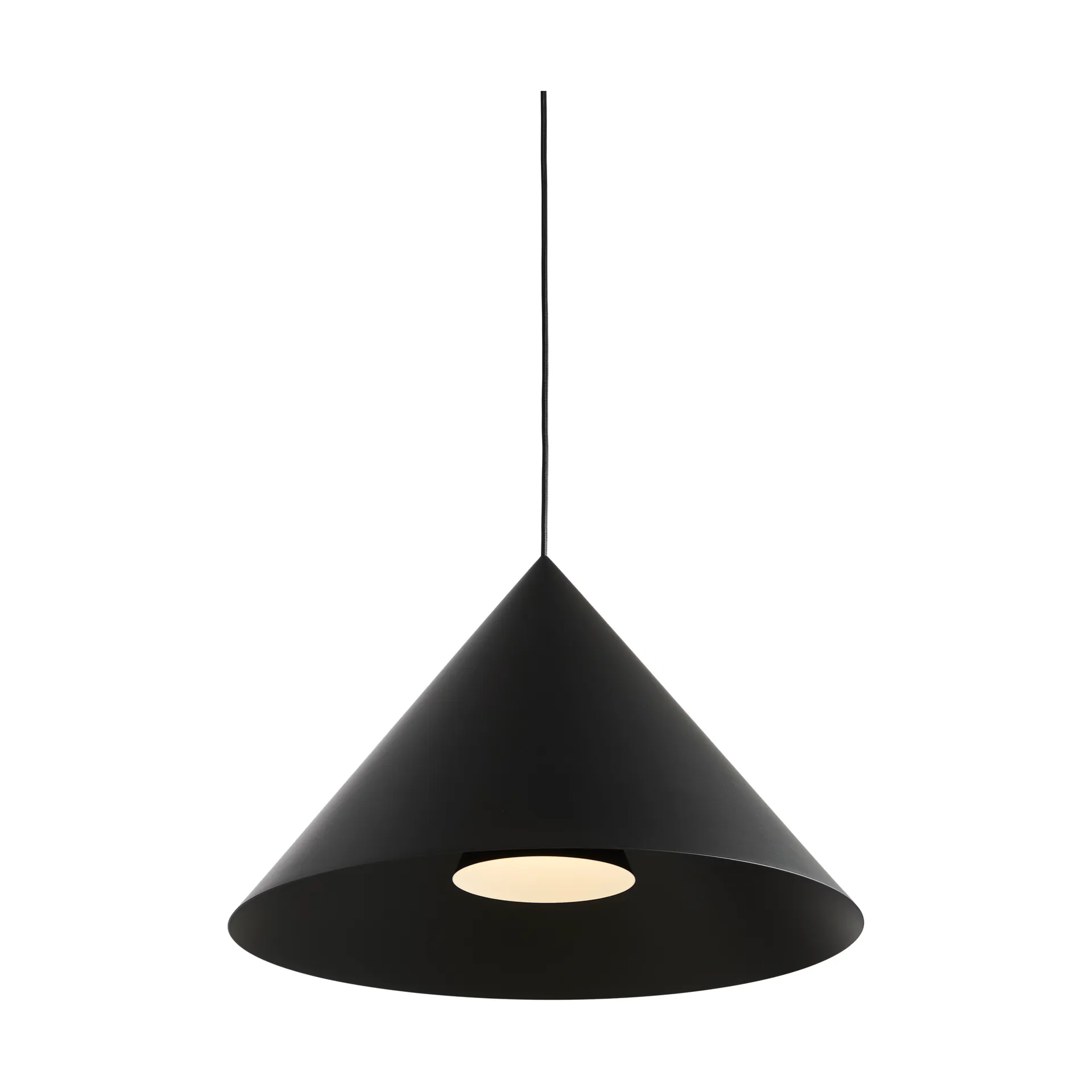 Hanzu lampada a sospensione, Nero, Ø55 cm Loom Design
