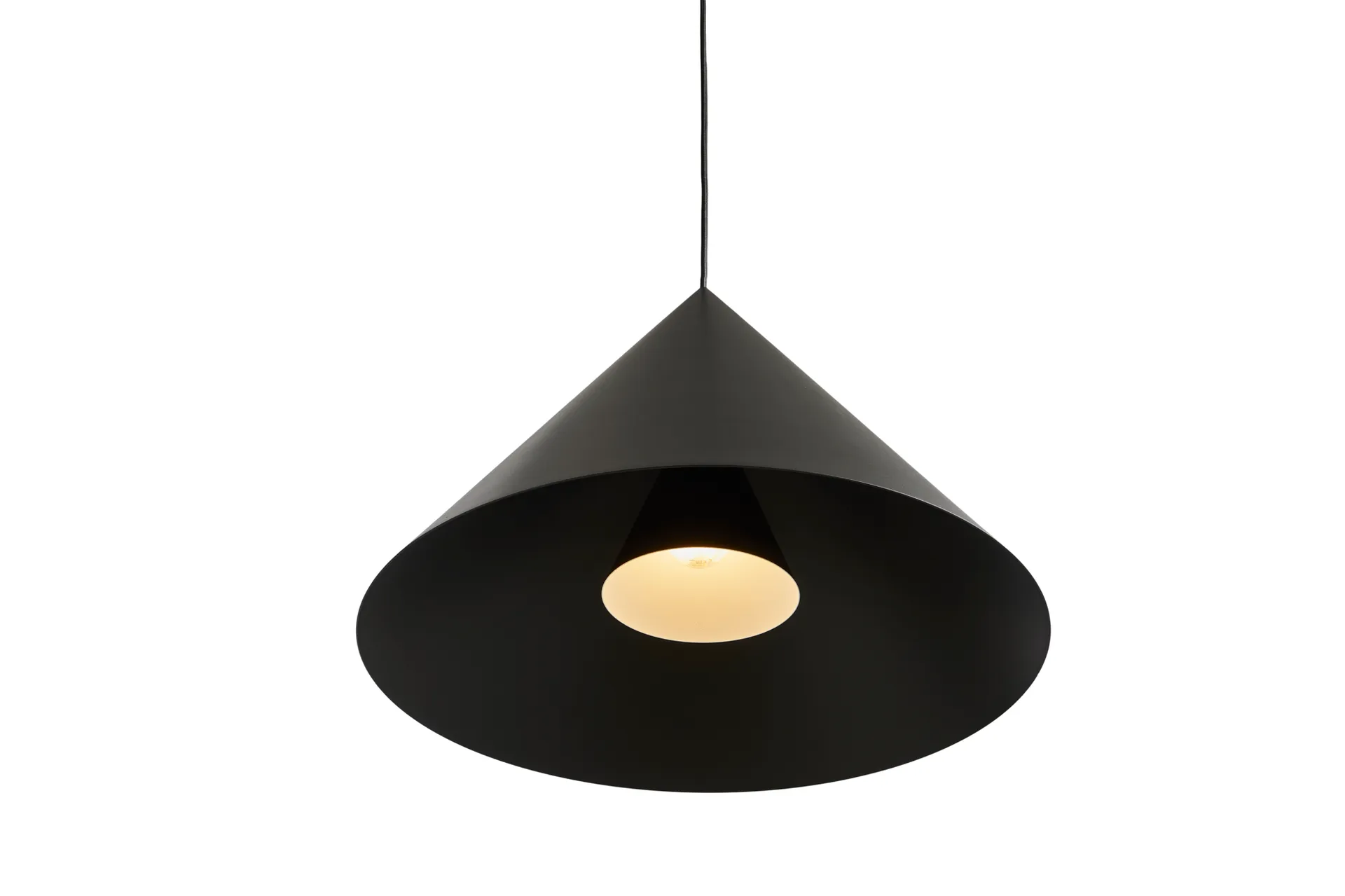 Hanzu lampada a sospensione, Nero, Ø55 cm Loom Design