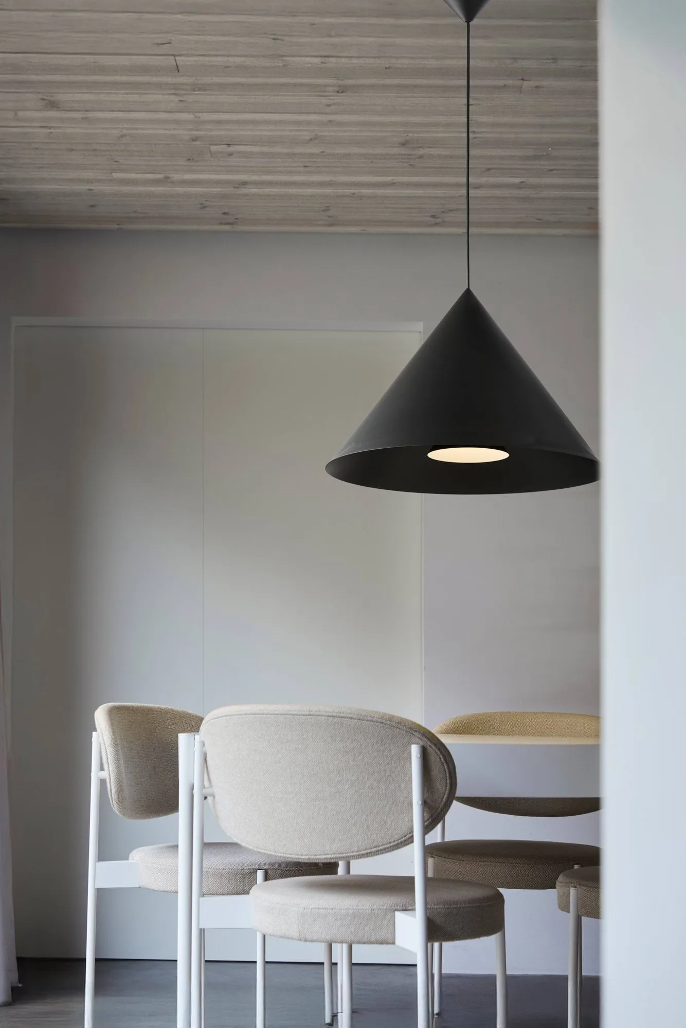 Hanzu lampada a sospensione, Nero, Ø55 cm Loom Design