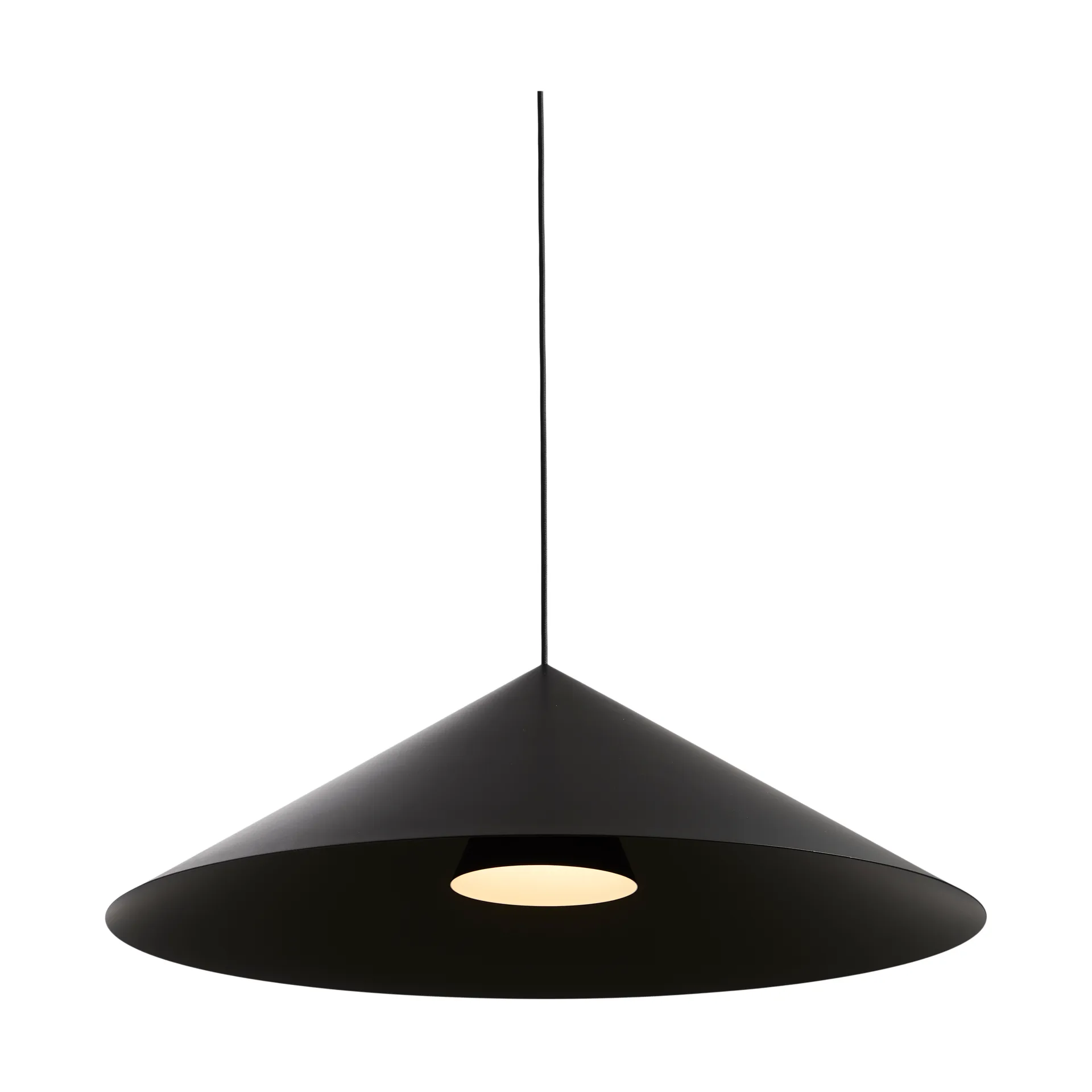 Hanzu lampada a sospensione, Nero, Ø75 cm Loom Design