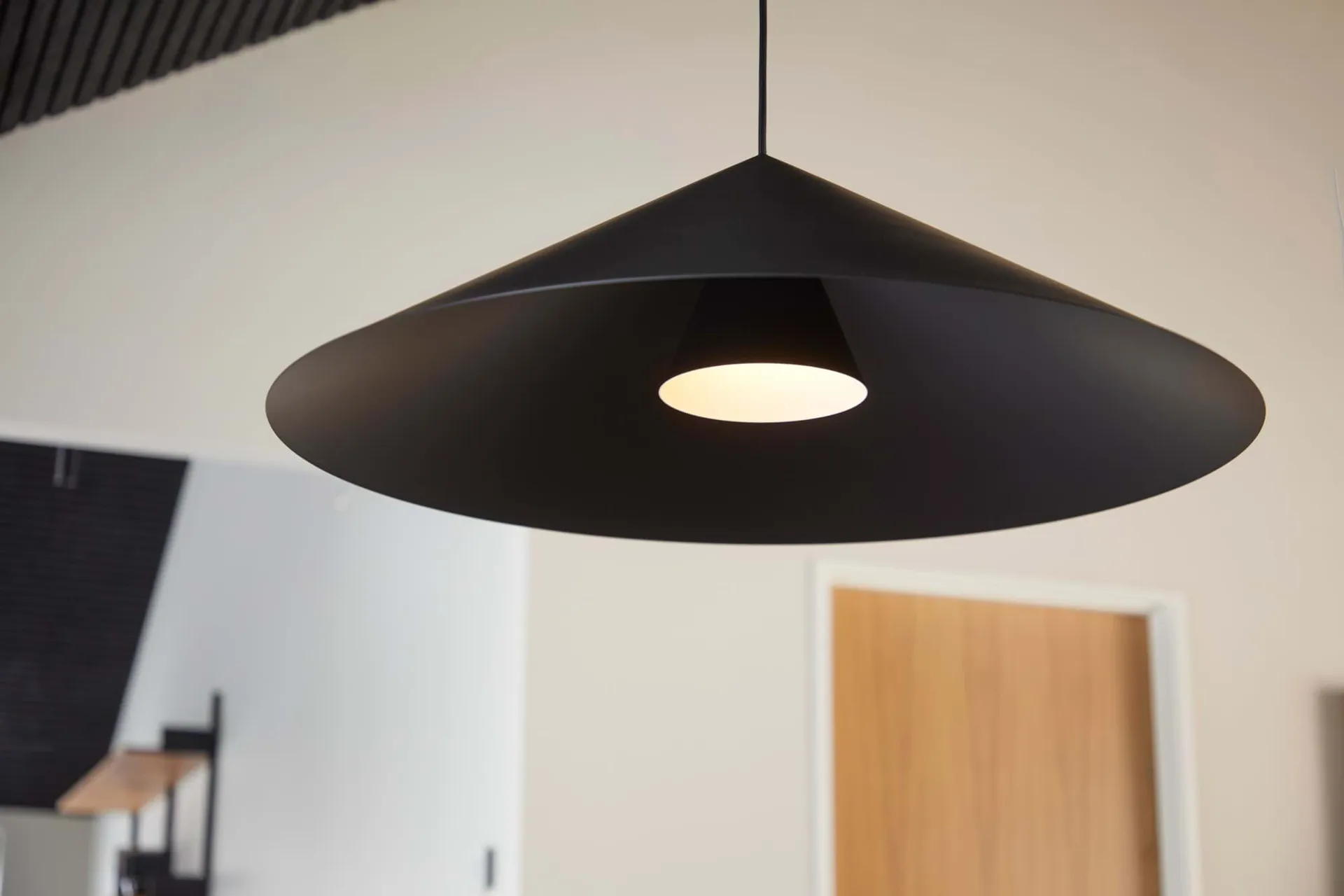 Hanzu lampada a sospensione, Nero, Ø75 cm Loom Design