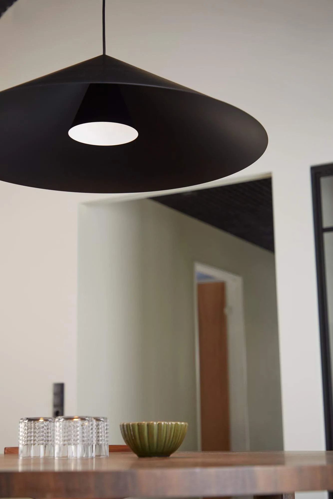 Hanzu lampada a sospensione, Nero, Ø75 cm Loom Design
