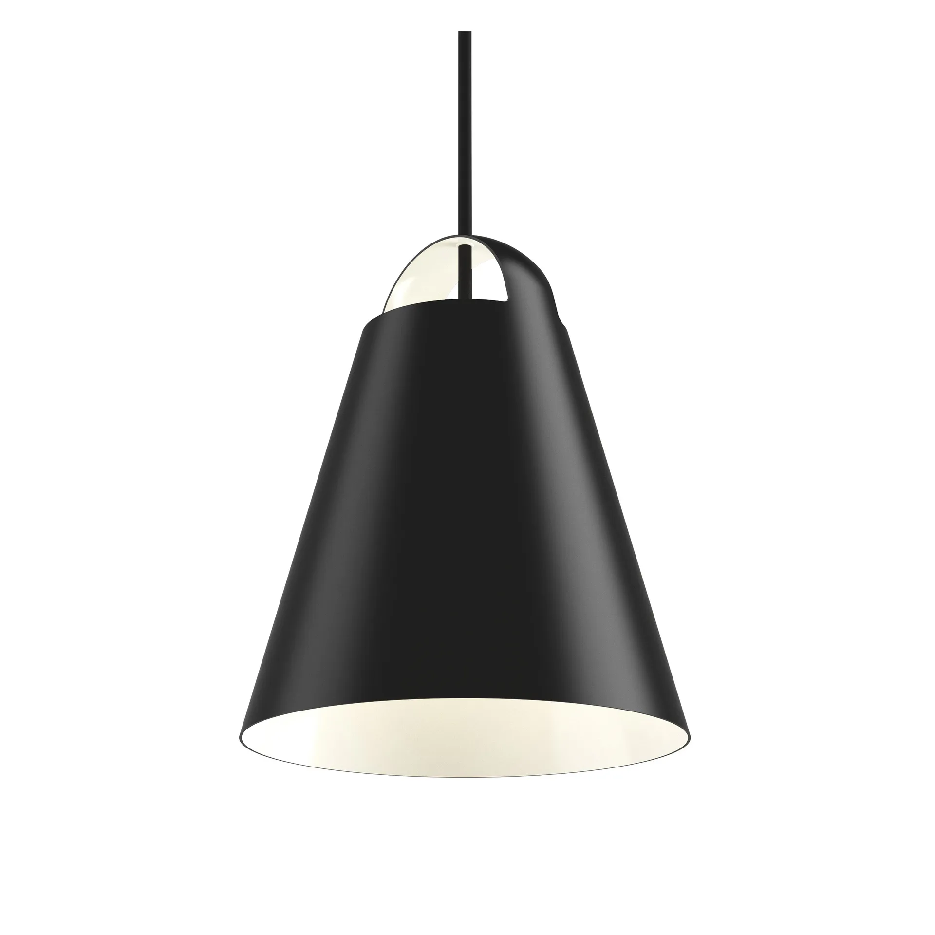 Lampada a sospensione Above Ø 25 cm, Nero Louis Poulsen