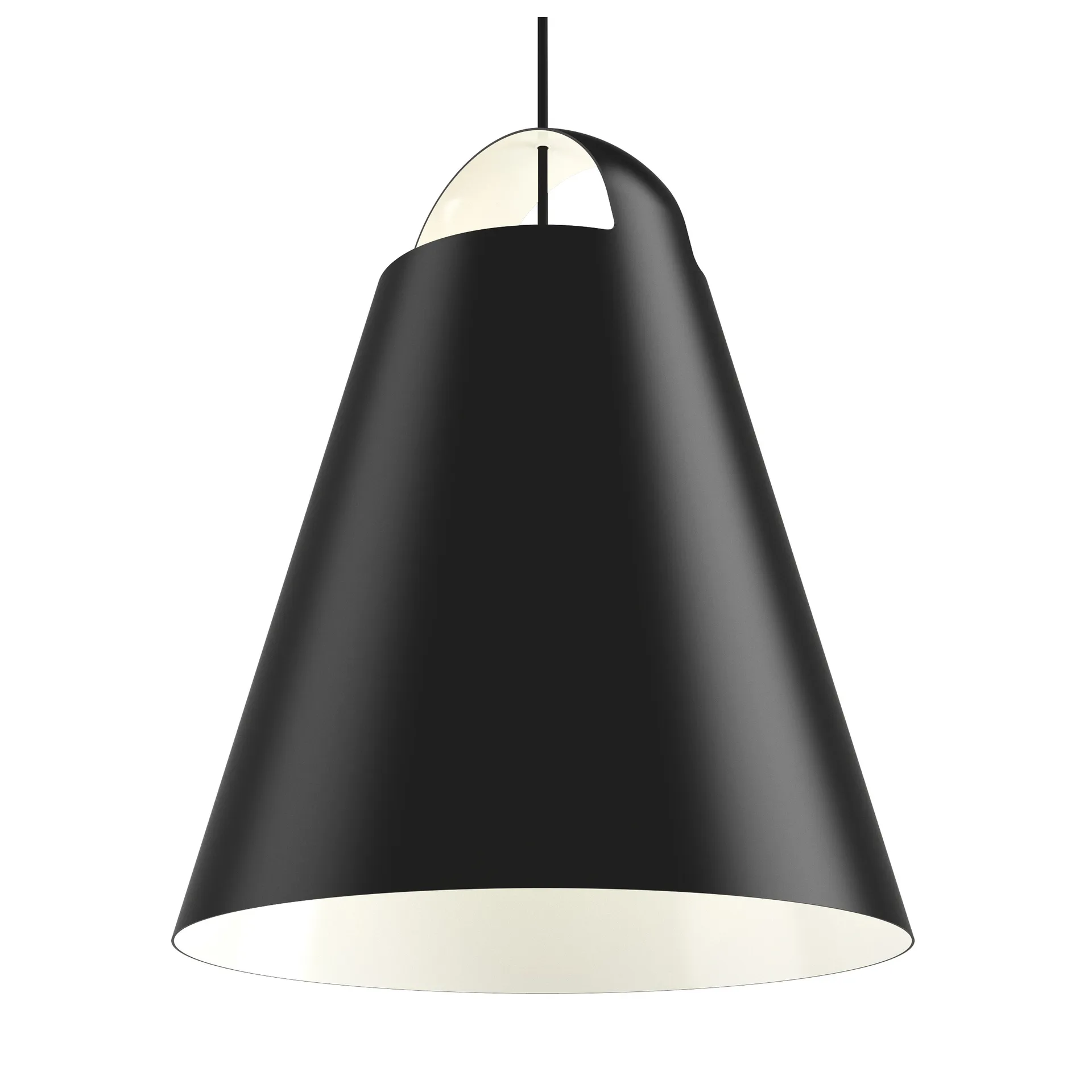 Lampada a sospensione Above Ø 55 cm, Nero Louis Poulsen