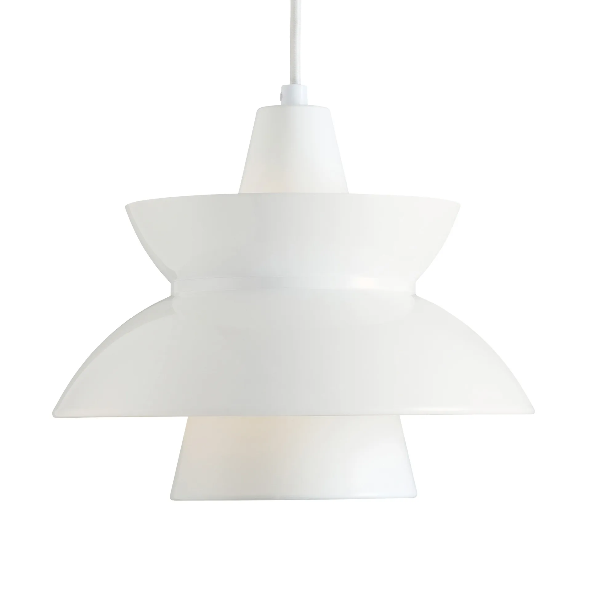 Lampada a sospensione Doo-Wop, Bianco Louis Poulsen