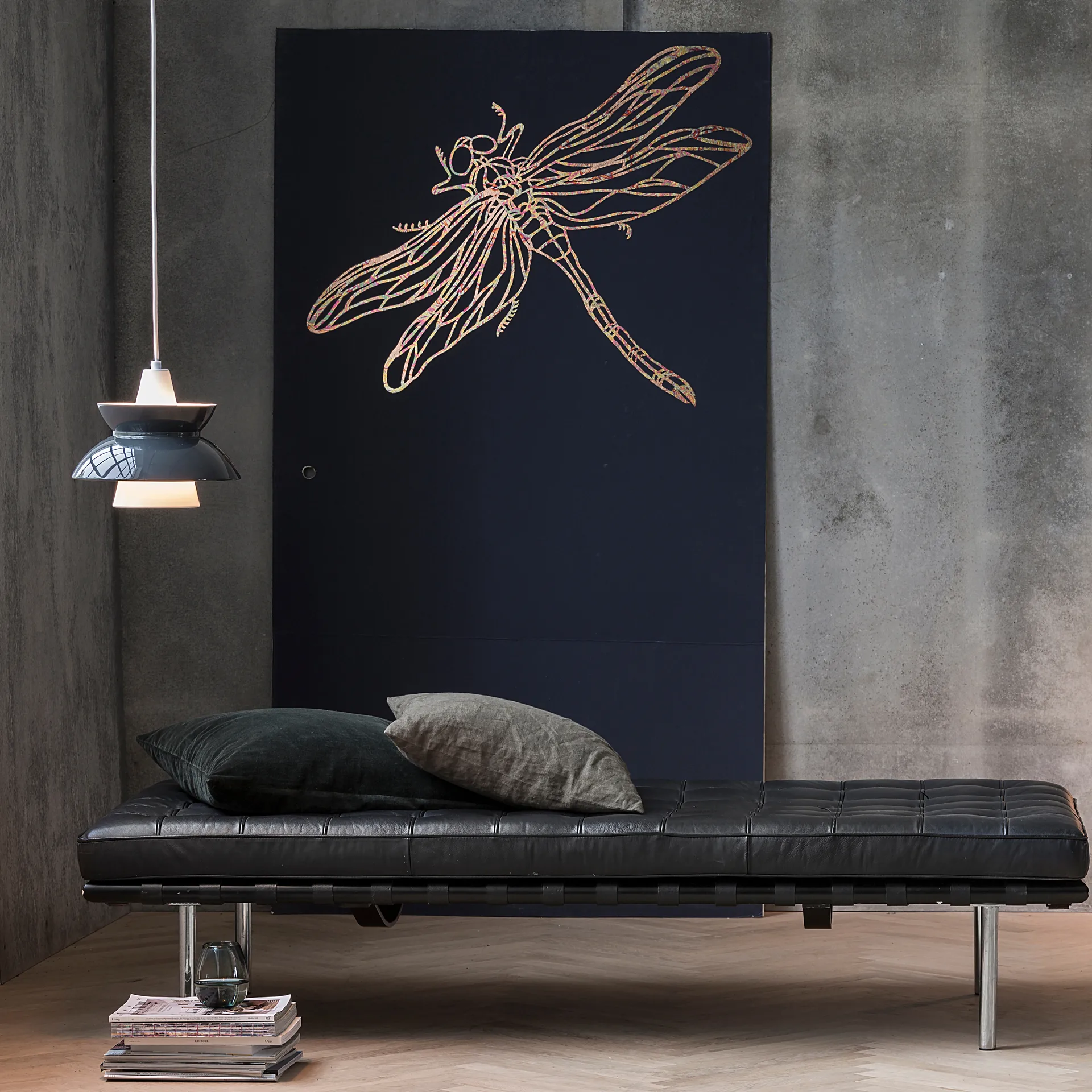 Lampada a sospensione Doo-Wop, Grigio scuro Louis Poulsen