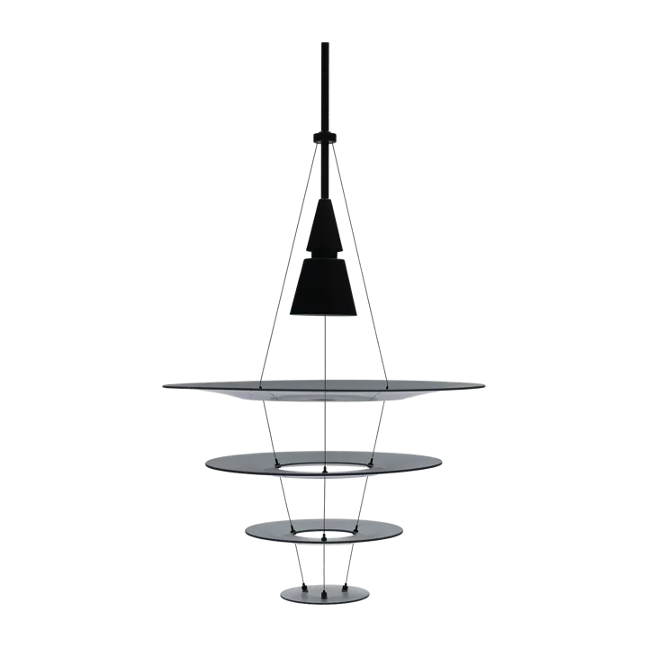 Lampada a sospensione Enigma 425 - Nero - Louis Poulsen