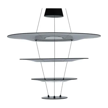 Lampada a sospensione Enigma 425 - Nero - Louis Poulsen