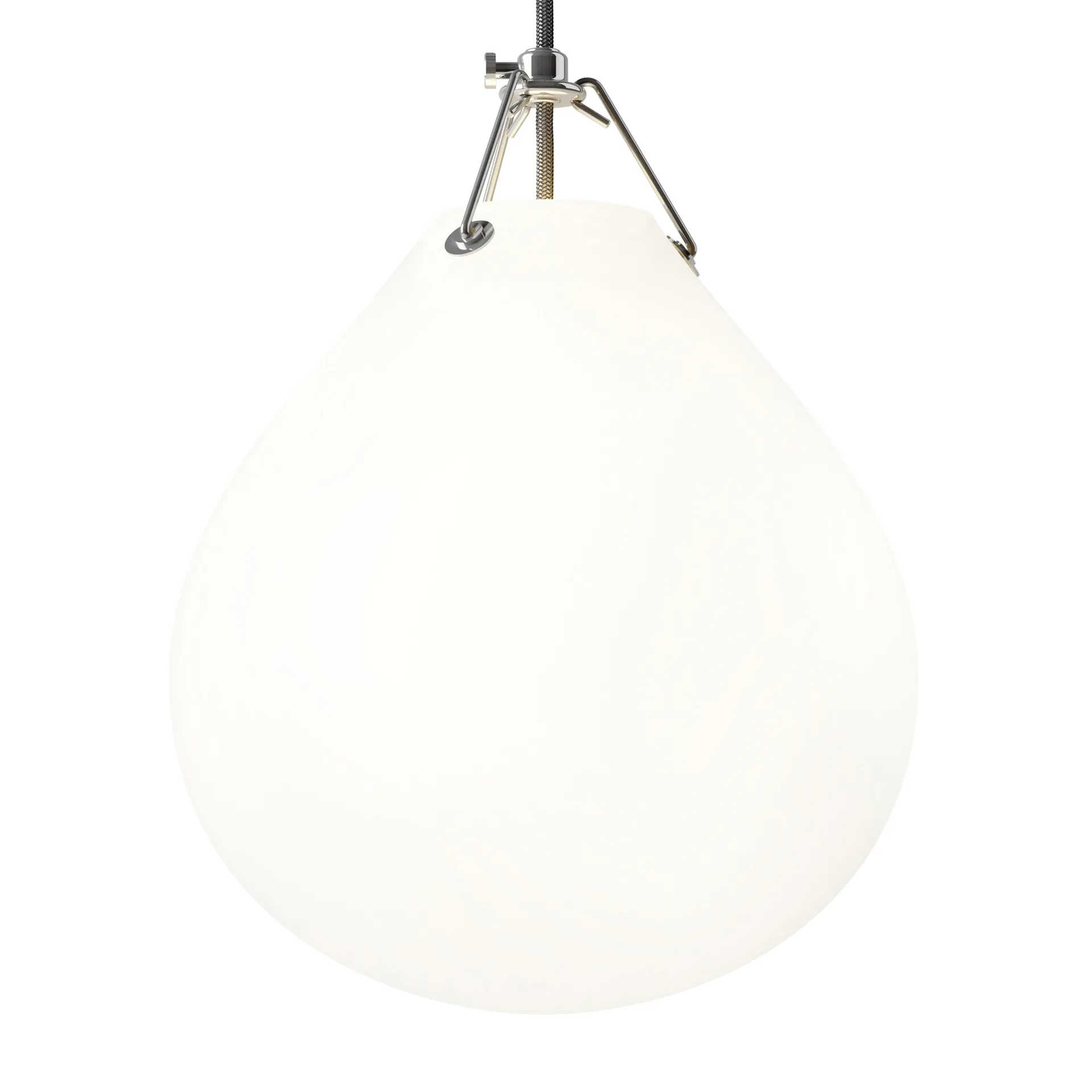 Lampada a sospensione Moser Ø 25 cm, Bianco opaco Louis Poulsen