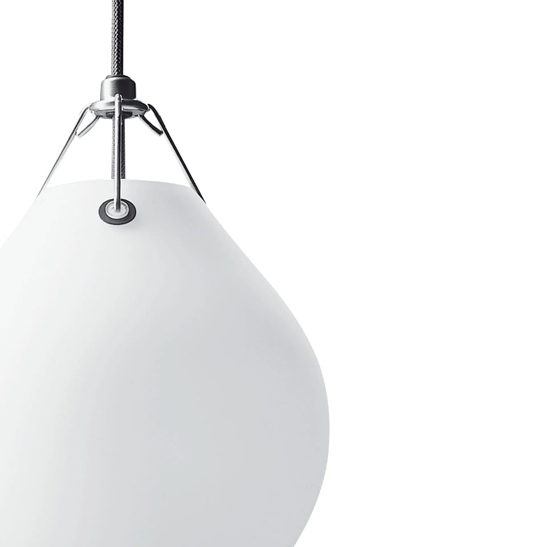 Lampada a sospensione Moser Ø 25 cm, Bianco opaco Louis Poulsen