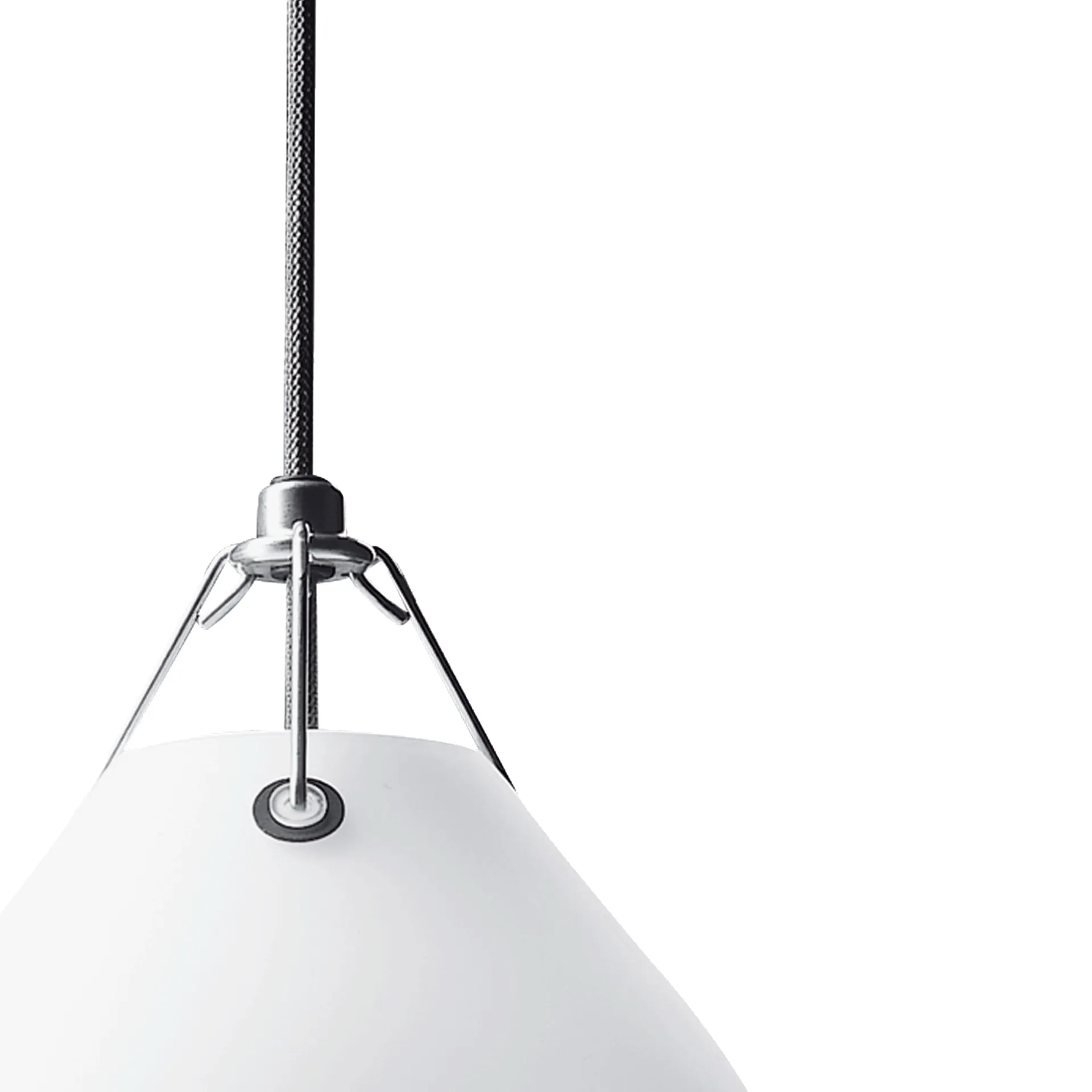 Lampada a sospensione Moser Ø 25 cm, Bianco opaco Louis Poulsen