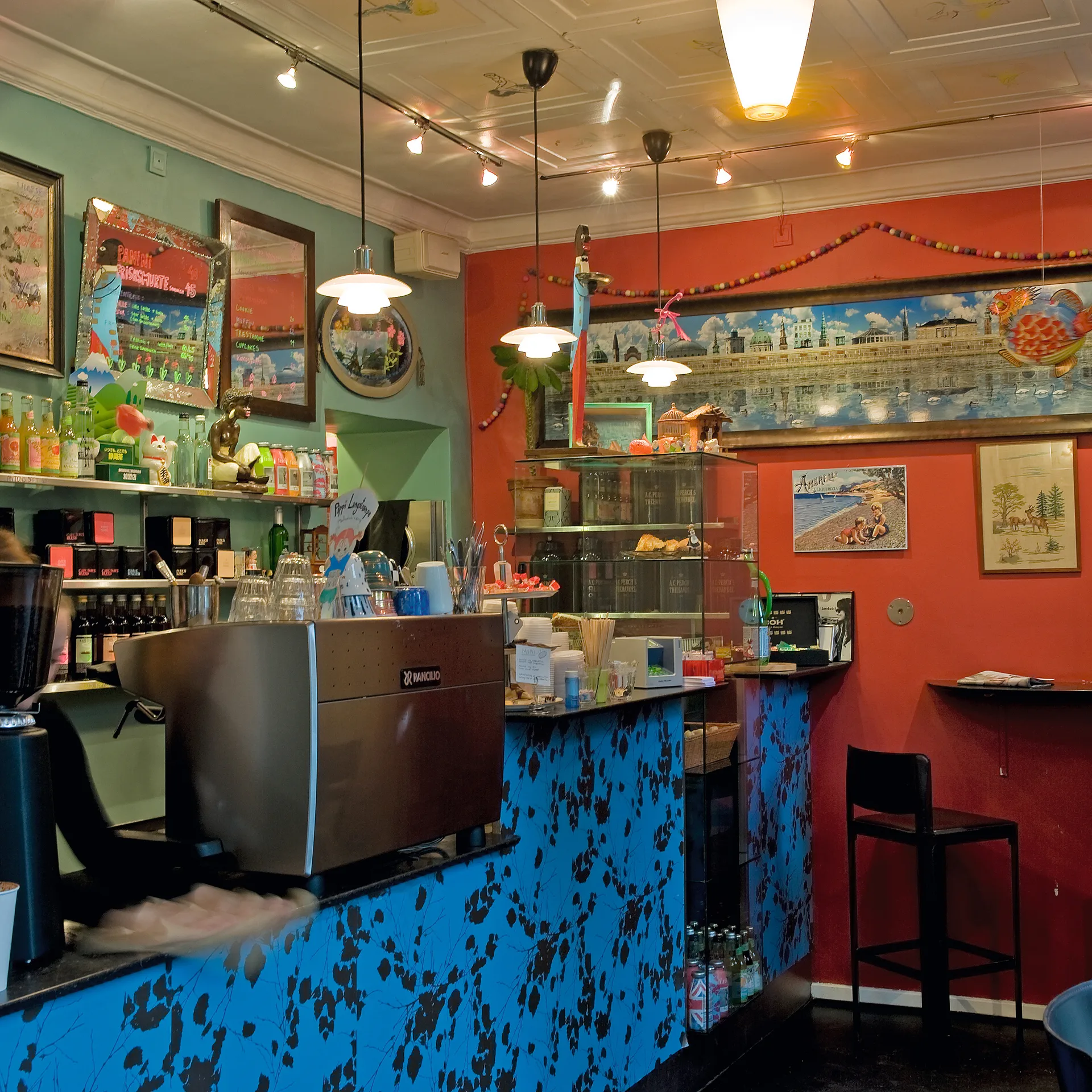 Lampada a sospensione PH 2/1, Cromato lucido Louis Poulsen