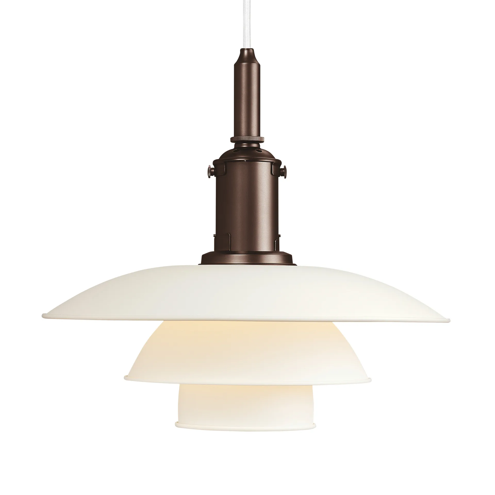 Lampada a sospensione PH 3½-3, Bianco Louis Poulsen