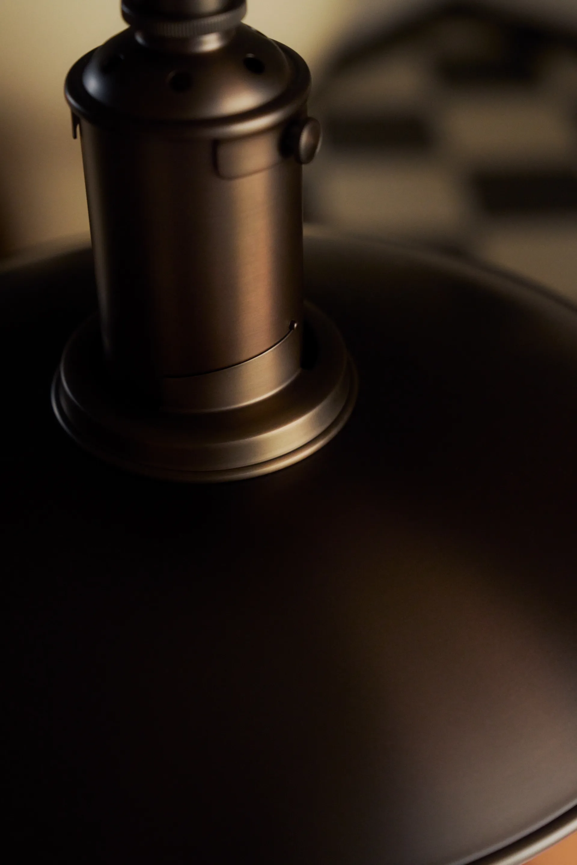 Lampada a sospensione PH 3/3 Luna, Aged brass-vetro opale Louis Poulsen