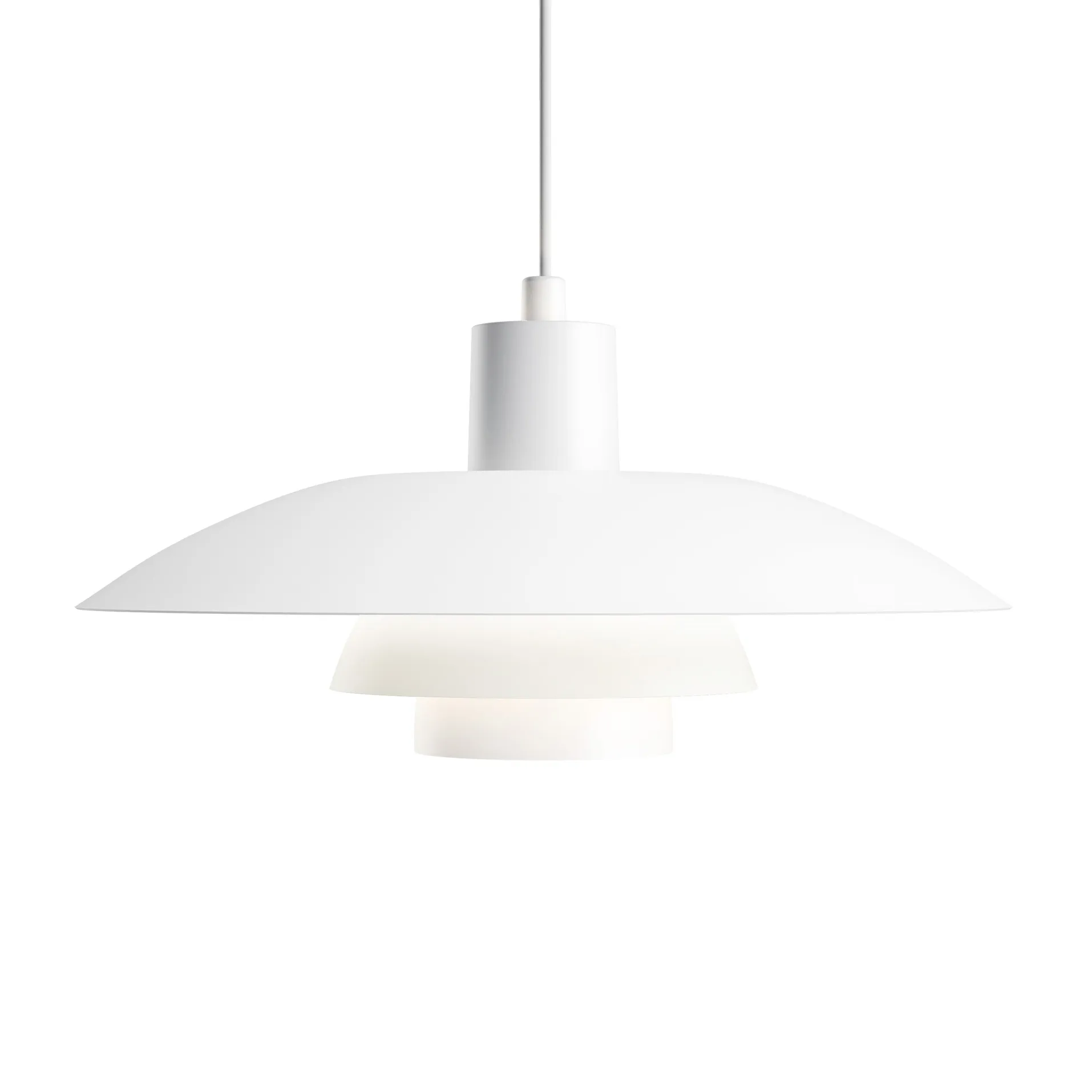 Lampada a sospensione PH 4/3 Ø 40 cm, Bianco Louis Poulsen