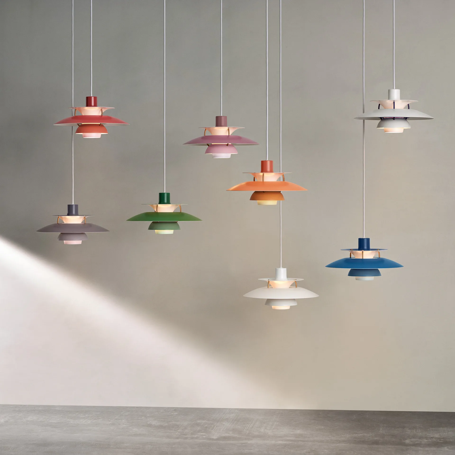Lampada a sospensione PH 5 , Ø300, Bianco classico Louis Poulsen