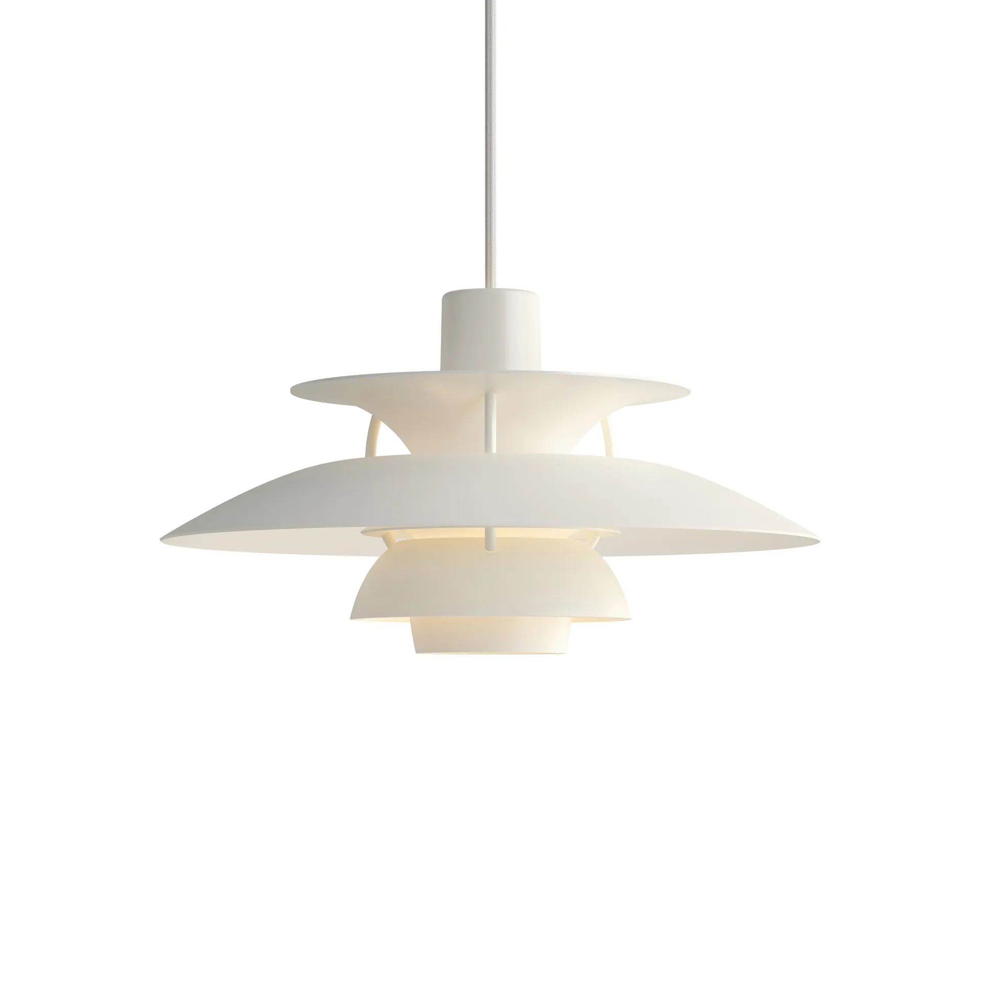 Lampada a sospensione PH 5 , Ø300, Bianco Louis Poulsen