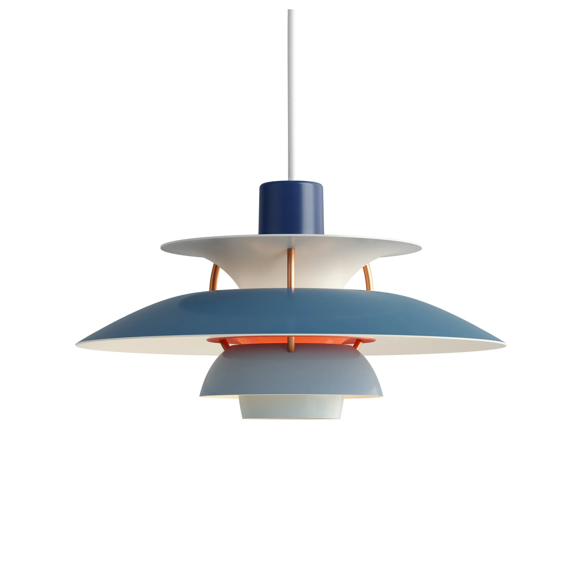 Lampada a sospensione PH 5 , Ø300, Blu Louis Poulsen
