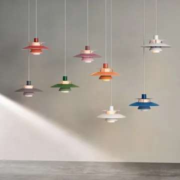 Lampada a sospensione PH 5  - Ø300, Blu - Louis Poulsen