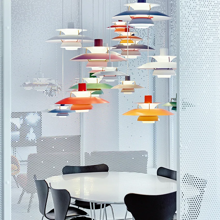 Lampada a sospensione PH 5 , Ø300, Blu Louis Poulsen