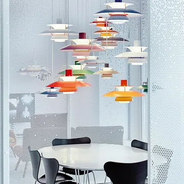 Lampada a sospensione PH 5  - Ø300, Blu - Louis Poulsen