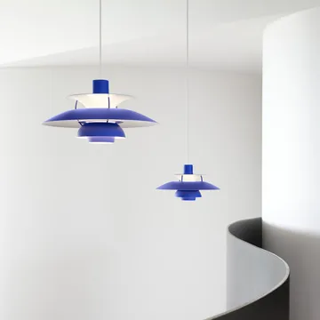 Lampada a sospensione PH 5  - Ø300, Blu - Louis Poulsen