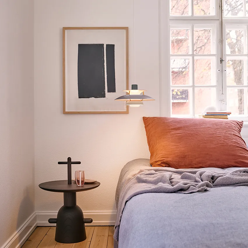Lampada a sospensione PH 5 , Ø300, Grigio Louis Poulsen