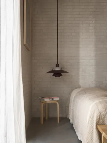 Lampada a sospensione PH 5  - Ø300, Monochrom burgundy - Louis Poulsen