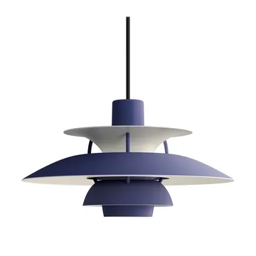Lampada a sospensione PH 5  - Ø300, Monochrom dusty indigo - Louis Poulsen