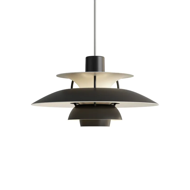 Lampada a sospensione PH 5  - Ø300, Nero - Louis Poulsen
