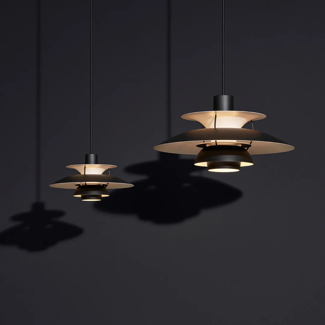 Lampada a sospensione PH 5 , Ø300, Nero Louis Poulsen
