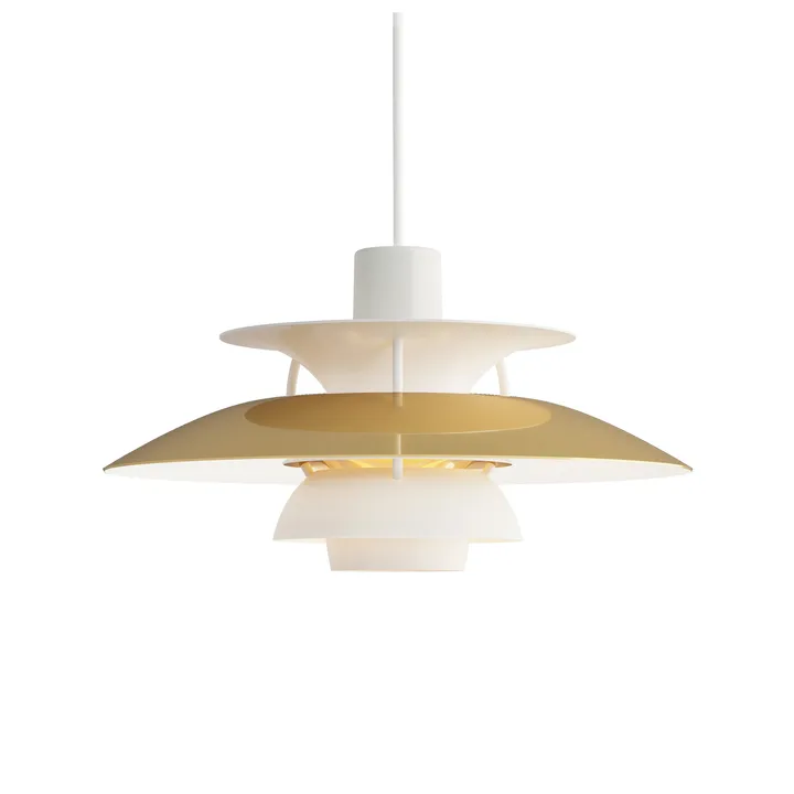 Lampada a sospensione PH 5  - Ø300, Ottone - Louis Poulsen