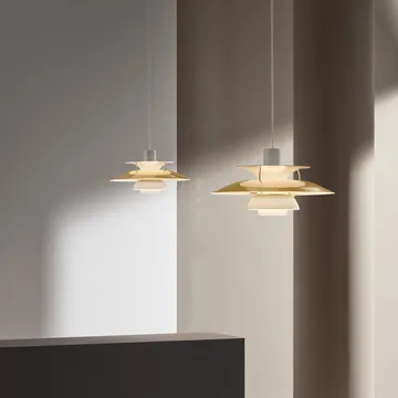 Lampada a sospensione PH 5  - Ø300, Ottone - Louis Poulsen