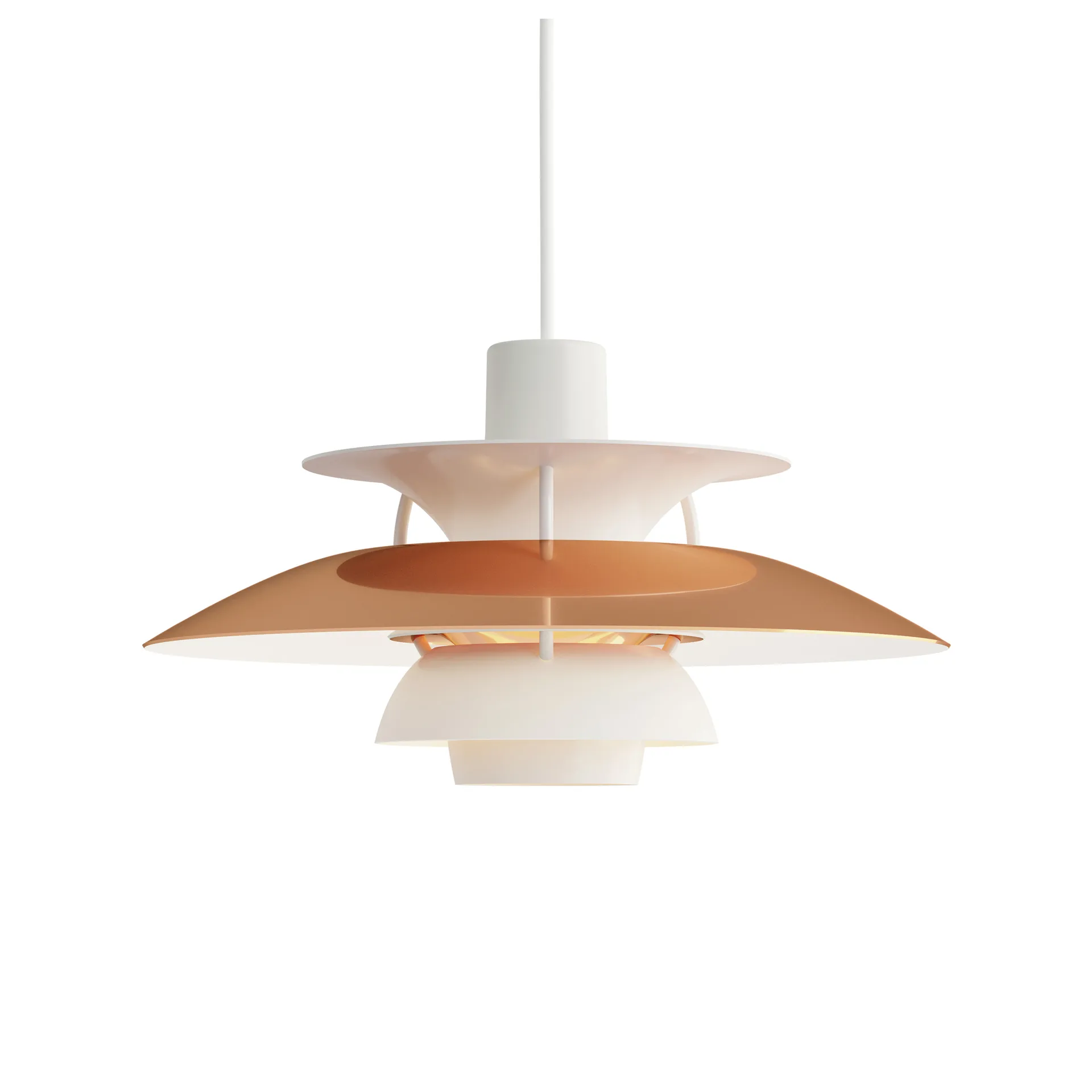 Lampada a sospensione PH 5 , Ø300, Rame Louis Poulsen