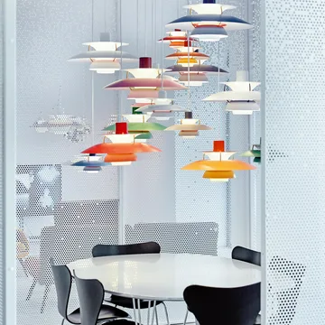 Lampada a sospensione PH 5  - Ø300, Rosso - Louis Poulsen