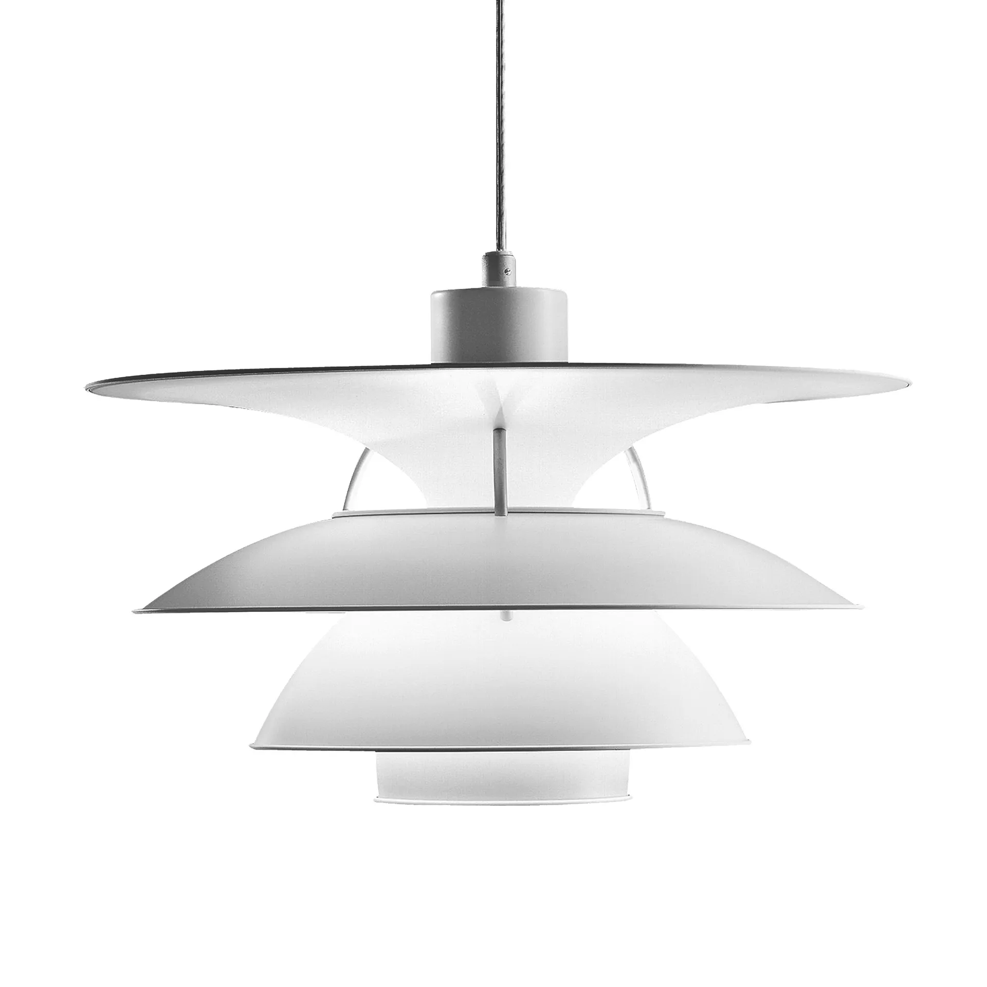 Lampada a sospensione PH 5½-4, Bianco Louis Poulsen