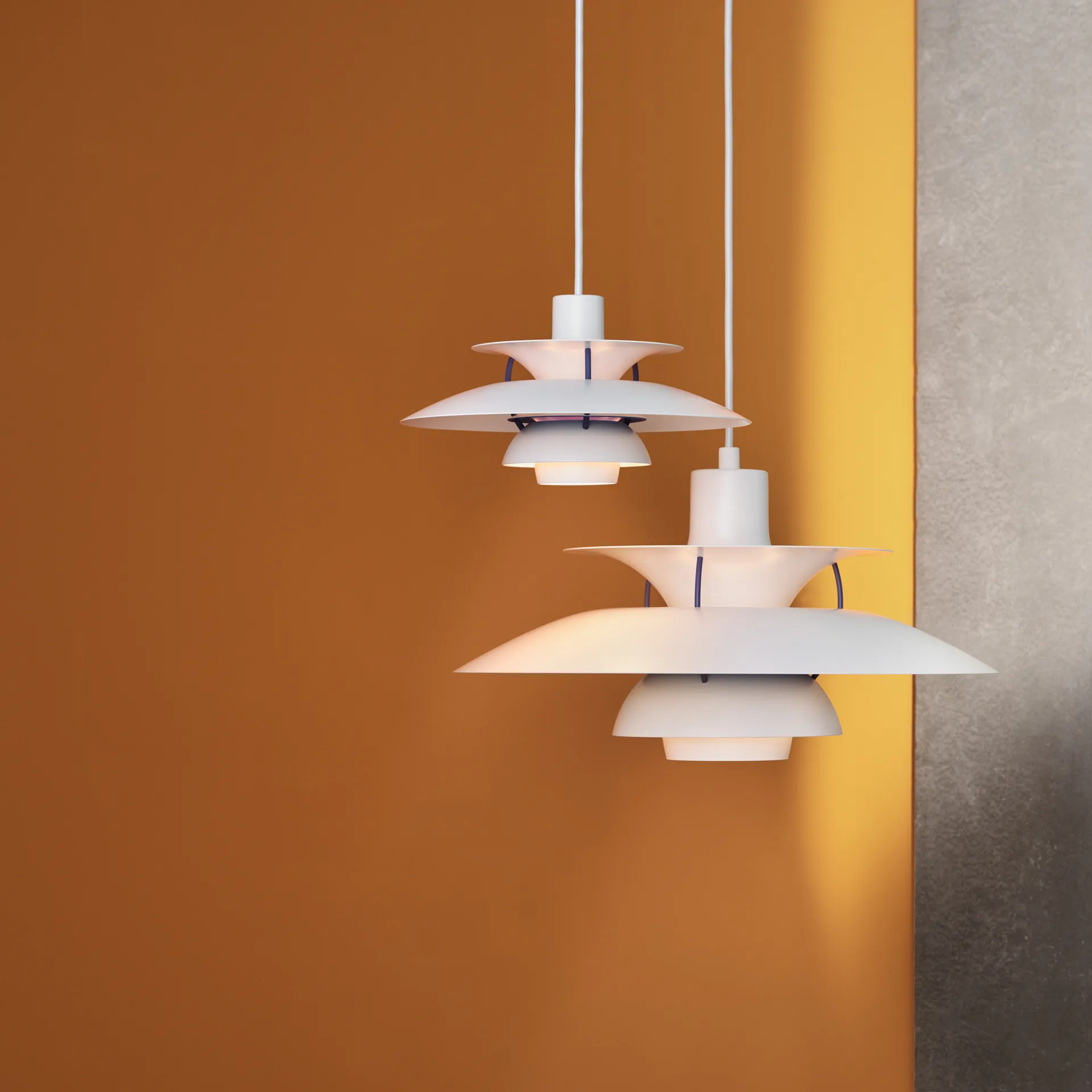 Lampada a sospensione PH 5 , Ø500, Bianco classico Louis Poulsen