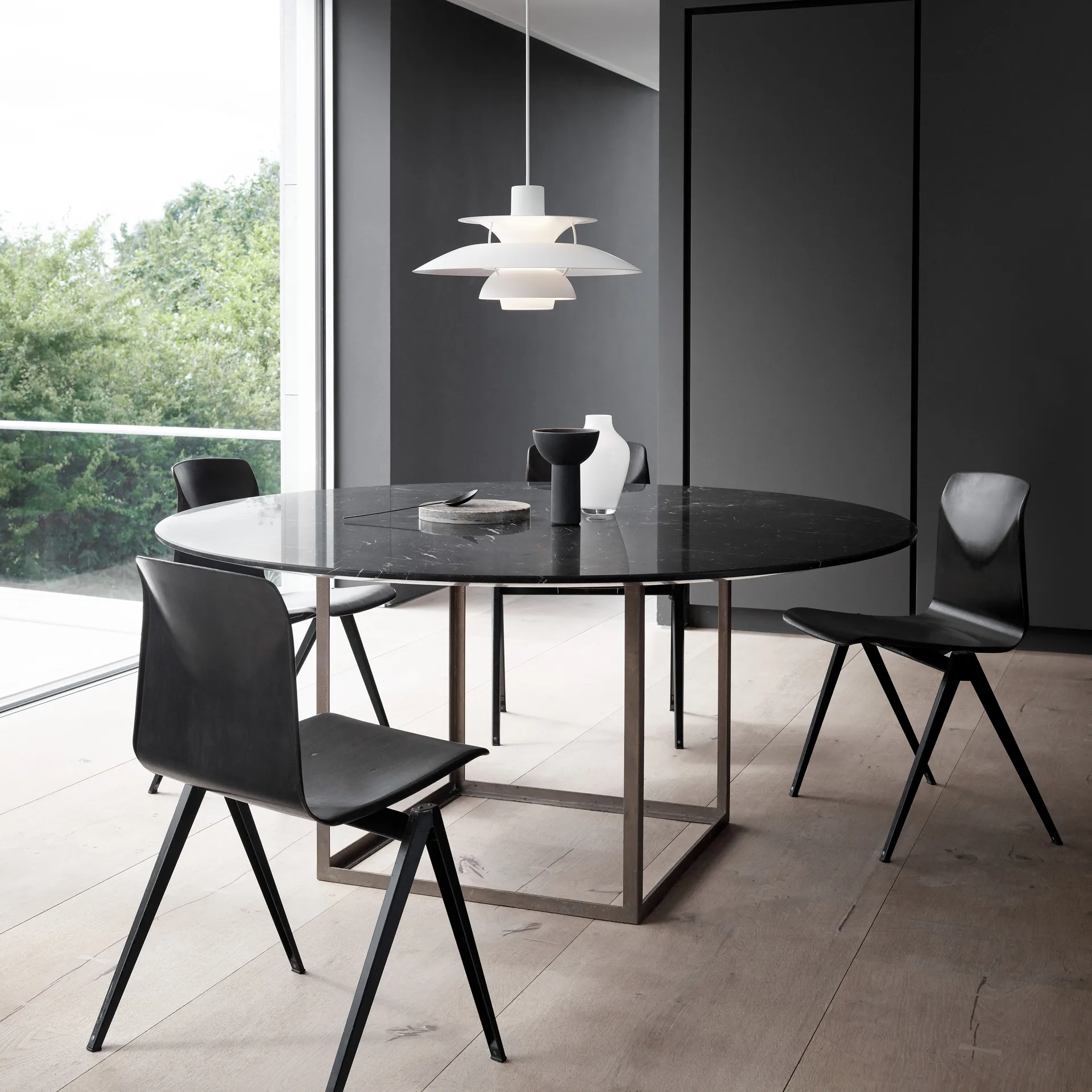 Lampada a sospensione PH 5 , Ø500, Bianco Louis Poulsen