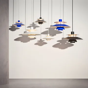 Lampada a sospensione PH 5  - Ø500, Bianco - Louis Poulsen