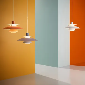 Lampada a sospensione PH 5  - Ø500, Grigio - Louis Poulsen