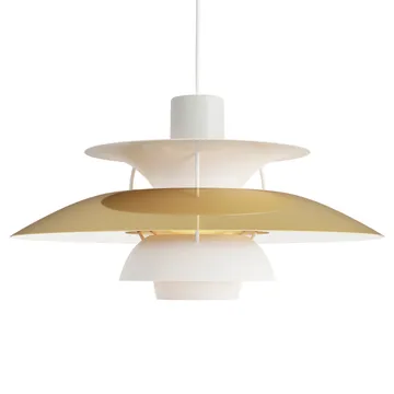 Lampada a sospensione PH 5  - Ø500, Ottone - Louis Poulsen