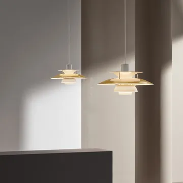 Lampada a sospensione PH 5  - Ø500, Ottone - Louis Poulsen