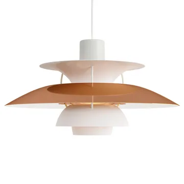 Lampada a sospensione PH 5  - Ø500, Rame - Louis Poulsen