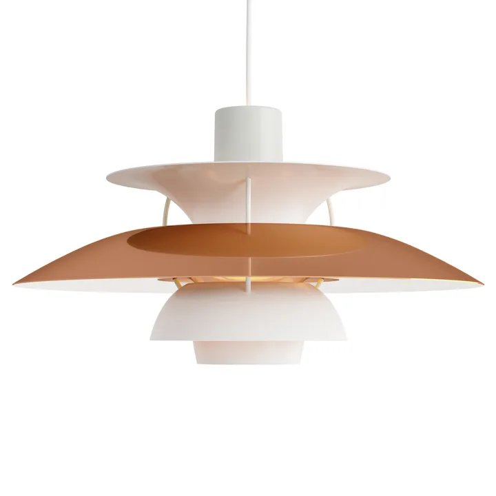 Lampada a sospensione PH 5  - Ø500, Rame - Louis Poulsen