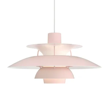 Lampada a sospensione PH 5  - Ø500, Rosa chiaro - Louis Poulsen