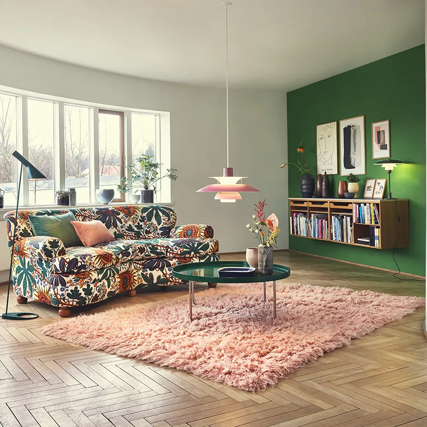 Lampada a sospensione PH 5 , Ø500, Rosa Louis Poulsen
